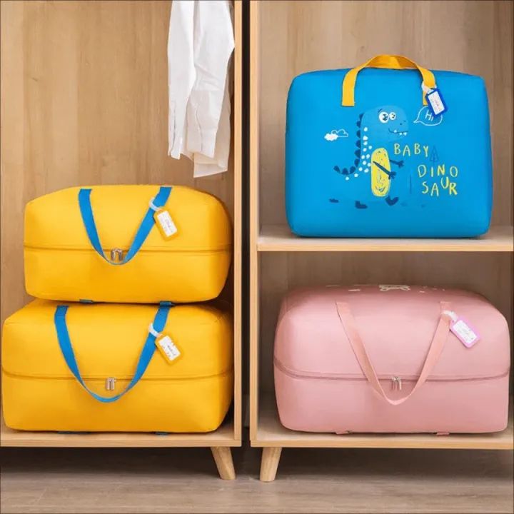 Blue Color Baby Dinosaur Cloth Organizer and Storage Box