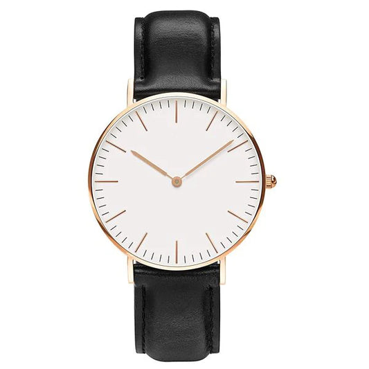 DW Leather Strap Men Watch