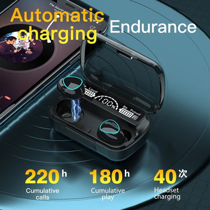 M10 TWS Wireless Headphones Touch Control Bluetooth
