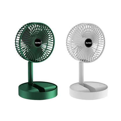 3 Speed Big size USB Rechargeable Folding Telescopic Fan