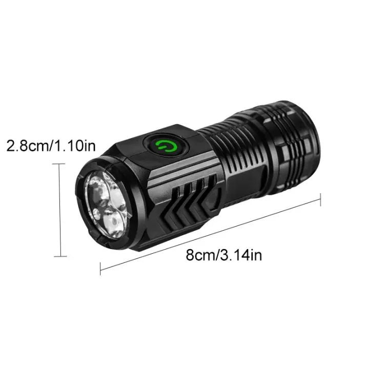 Outdoor LED Flashlights Plastic body
