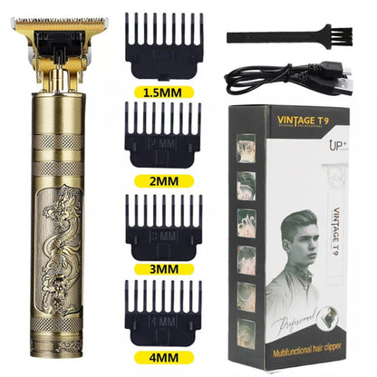 Metal Body T9 Trimmer VINTAGE Rechargeable
