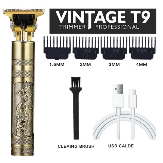 Metal Body T9 Trimmer VINTAGE Rechargeable